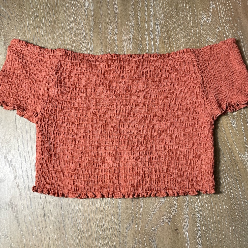 Off The Shoulder Crop Top